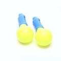 3M Disposable Uncorded Ear Plugs, Pod Shape, 28 dB, Blue/Yellow 80529-18000